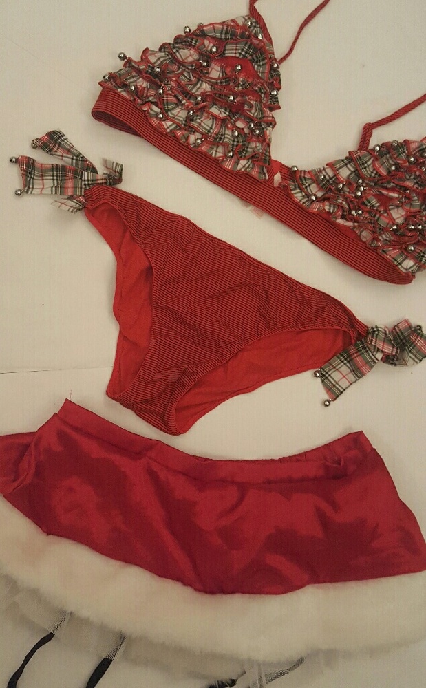 Victoria's Secret Santa Skirt